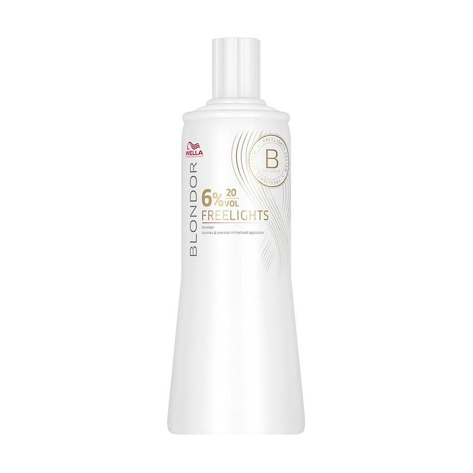 Окислювач для волосся Wella Professionals Blondor Freelights Oxydant 6% 20 Vol, 1 л